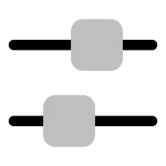 Filter Rectangle SVG Icon